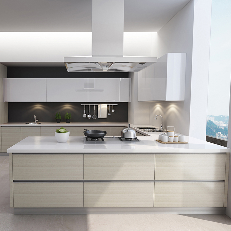 2020 New Modern Design Kitchen Cabinets, Modern Kitchen Cabinet Maker
