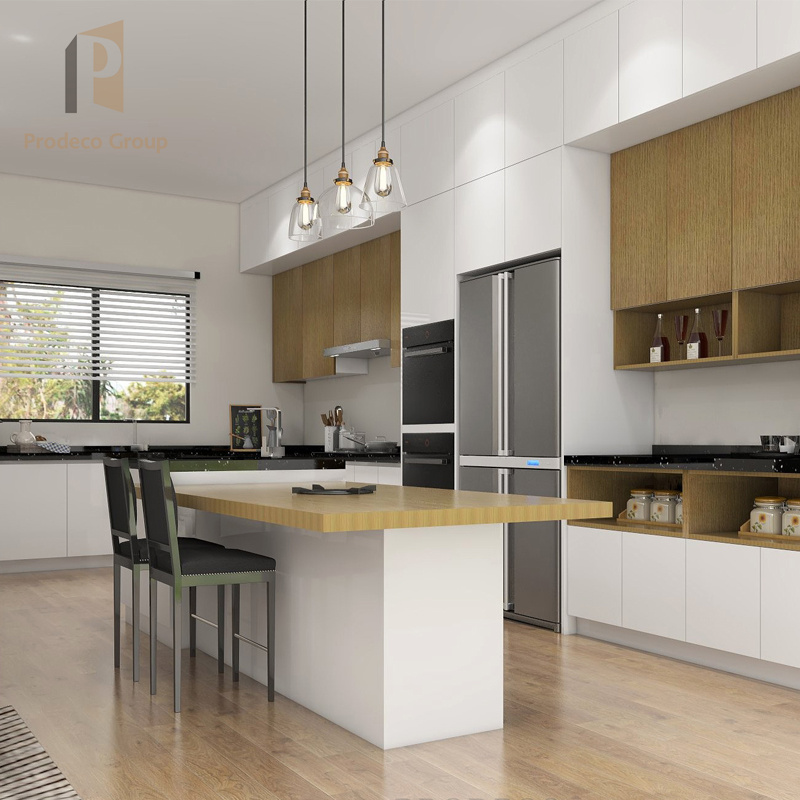 2021 high gloss kitchen cabinets